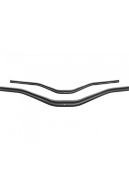 Dartmoor Handlebar Nitro X-Hi, alu 7075, 800mm, Diameter 31,8mm, Rise 2.5", Black Anodized