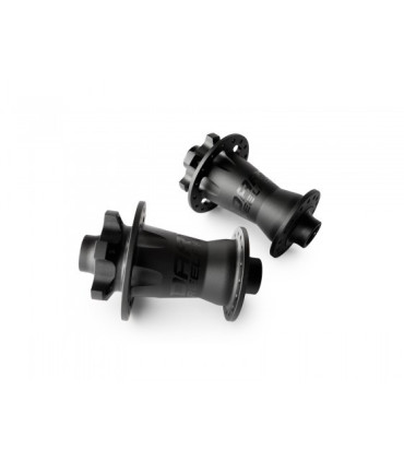 Dartmoor Hub Reel Expert, Front 100x15/110x20mm, 32H, Black Anodized