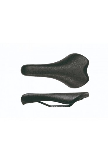 Dartmoor Saddle Trail V.2 Cr-Mo Hollow Rails, Black Eco-Leather