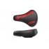 Dartmoor Saddle Streetfighter Cr-Mo Hollow Rails, Black/Red Devil Eco-Leather