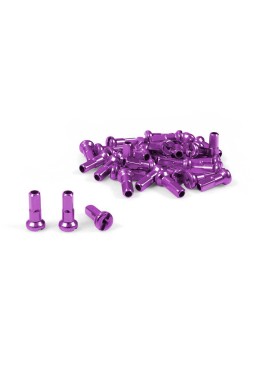 Dartmoor Aluminium Nipples Purple Anodized, 38 pcs.