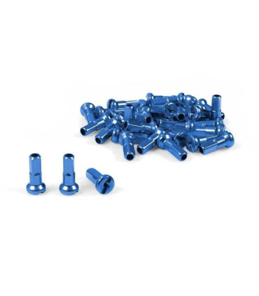 Dartmoor Aluminium Nipples Blue Anodized, 38 pcs.