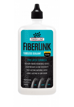 Uszczelniacz do opon FiberLink Tubeless Sealant: Pro Latex, 240ml butelka plastikowa