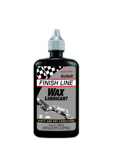 Finish Line KryTech Wax Lube 60ml Bicycle Chain Lube Drip Squeeze Bottle