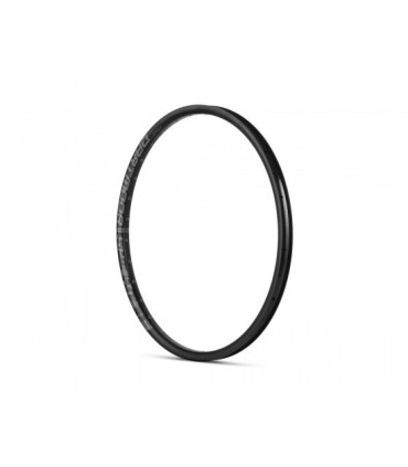 Dartmoor Rim Shield 27.5", 32 Holes, Matt Black Anodized with Silver Mirror Stickers