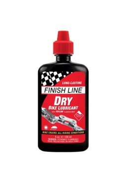 Finish Line Teflon Plus120ml bottle DRY Lube with Teflon fluoropolymer