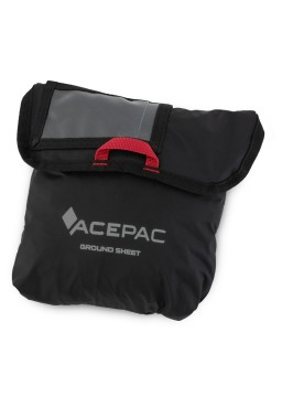 Acepac Ground Sheet Waterproof, Clothes Carry Bag, Black