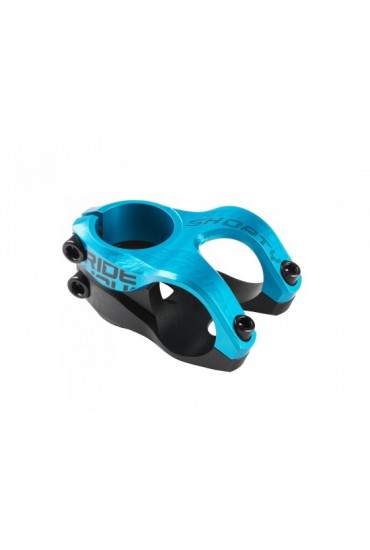 Dartmoor Handlebar Stem Shorty 32mm / 31.8mm, Turquoise Anodized