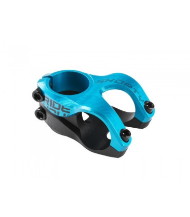 Dartmoor Handlebar Stem Shorty 32mm / 31.8mm, Turquoise Anodized