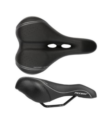 ACCENT SELVO Lady, Urban, Trekking Bicycle Saddle, Black
