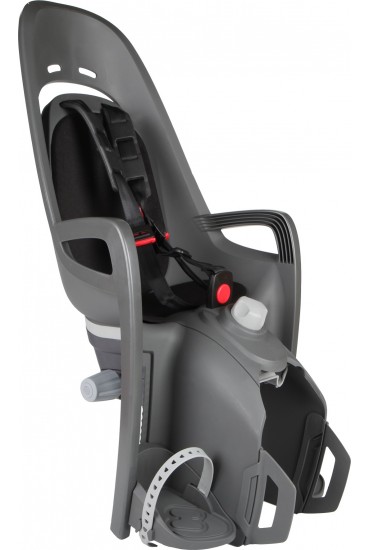 Hamax Zenith Relax bicycle child seat grey red