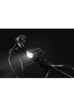 Front Bicycle Light AXA DWN 30 10/30 lux, Black