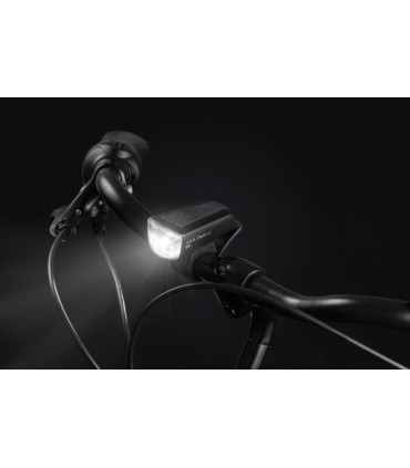 Lampa przednia AXA DWN 30 10/30 lux, czarna