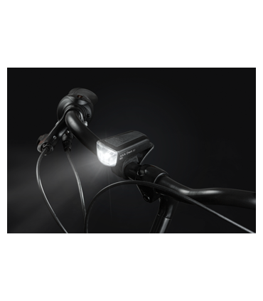 Front Bicycle Light AXA DWN 50 10/30/50 lux, Black