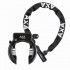 AXA Frame Lock SOLID PLUS, LINQ CITY 100 100cm/7mm Chain Lock with Padlock