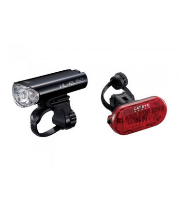 CatEye Bicycle Light Set HL-EL160 / Omni 5 TL-LD155