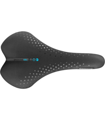 San Marco Sportive Gel Open black bicycle saddle