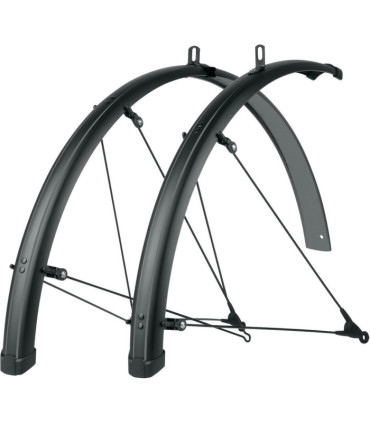 Błotniki SKS BLUEMELS STYLE 28", 56mm komplet czarne