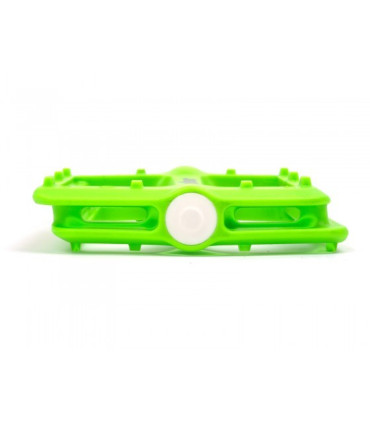 Author MTB Platform Pedals APD-F13 NYLON, Green Fluo
