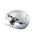 MET CODATRONCA aero helmet, white silver, size L