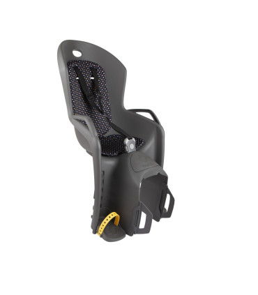 Hamax AMIGA bicycle child seat dark grey red