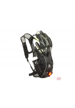 Author Backpack CYCLONE, Black-Grey (with raincover)