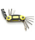 Author Multifunction Tool TOOLBOX 12, Yellow (fluo)-Black-Silver