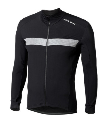  Accent Pure cycling jersey, black, XXL