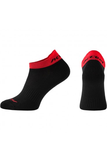 Accent Logo cycling socks, black, S (36-38)
