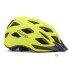 Kask rowerowy AUTHOR PULSE LED X8 czerwony fluo 52-58 cm (z lampką tylną)