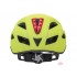 Kask rowerowy AUTHOR PULSE LED X8 czerwony fluo 52-58 cm (z lampką tylną)