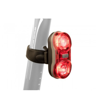 Author Rear Bicycle Light DUPLEX X7 20 lm