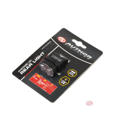 Author Rear Bicycle Light Shot Silicone