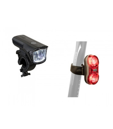 Author Bicycle Light Set X-Ray 150 lm/ Duplex X7 20 lm