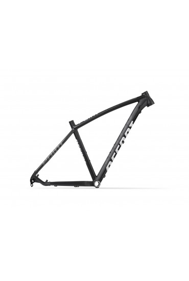 ACCENT Point MTB 29" bicycle frame black white, Size L, 142x12mm