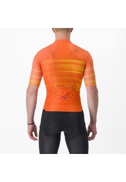Koszulka kolarska CASTELLI Climber's 3.0 SL, brilliant orange, rozmiar L