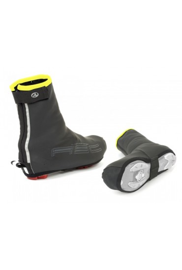 Author Shoe Cover RAINPROOF, Black-Yellow, 40-42