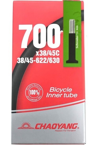 CYT 700x38/45C Bicycle Inner Tube AV Schrader 48 mm