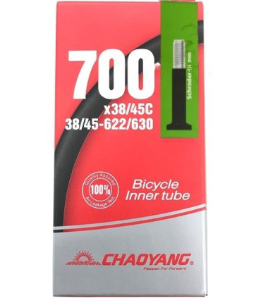CYT 700x38/45C Bicycle Inner Tube AV Schrader 48 mm