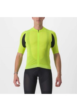 CASTELLI Superleggera 3 Jersey, electric lime, size XL