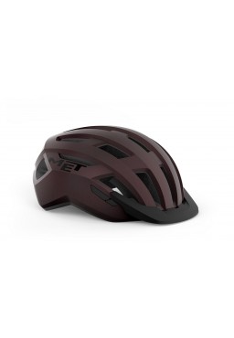 Kask rowerowy MET ALLROAD, burgund matowy, rozmiar L