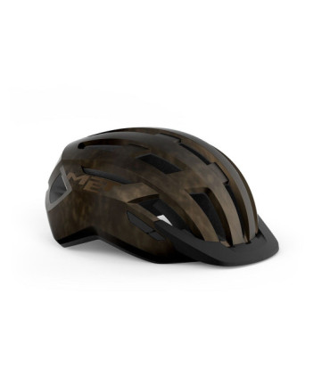 MET ALLROAD bicycle helmet, blue metallic matt, size L