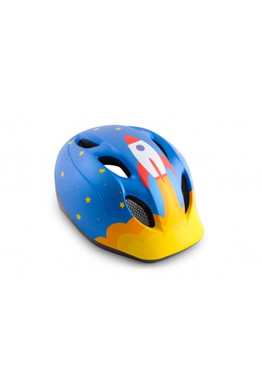 MET BUDDY bicycle helmet for kids, butterflies pink , size 46-53 cm