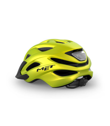 Kask rowerowy MET CROSSOVER II, blue metallic matt, rozmiar M