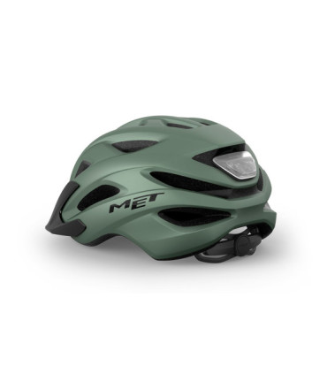 Kask rowerowy MET CROSSOVER II, orange matt, rozmiar M