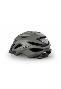 MET CROSSOVER II bicycle helmet, titanium matt, size M
