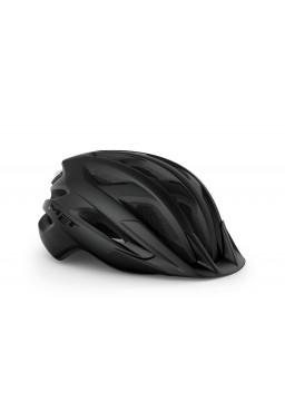 MET CROSSOVER II bicycle helmet, black matt, size XL