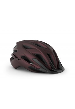 Kask rowerowy MET CROSSOVER II, burgundy matt, rozmiar XL