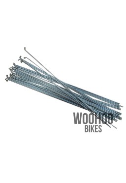 SLE Spokes 267mm Steel, Silver 36pcs.