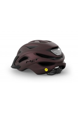 MET CROSSOVER II MIPS bicycle helmet, burgundy matt, size M